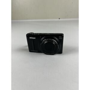 Nikon COOLPIX S9600 Digital 16 MP 22x Optical Zoom Black tested works great